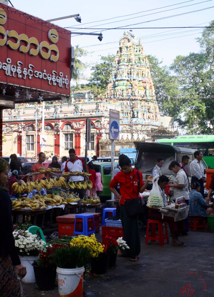 Tempio indu Sri Kali o Kaali a Yangon