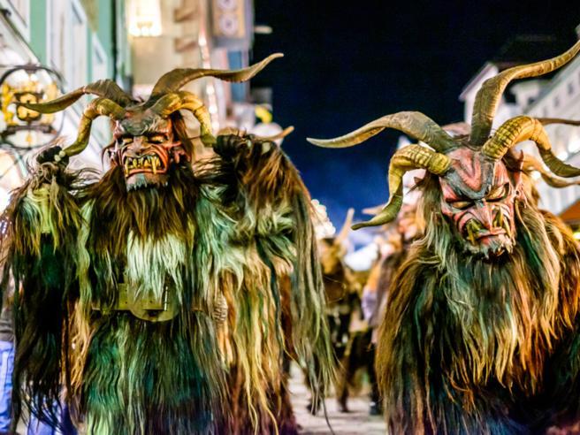 idee weekend di dicembre in Italia, le sfilate dei Krampus