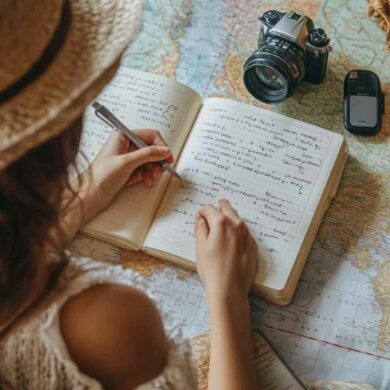 idee su cosa scrivere in un diario di viaggio