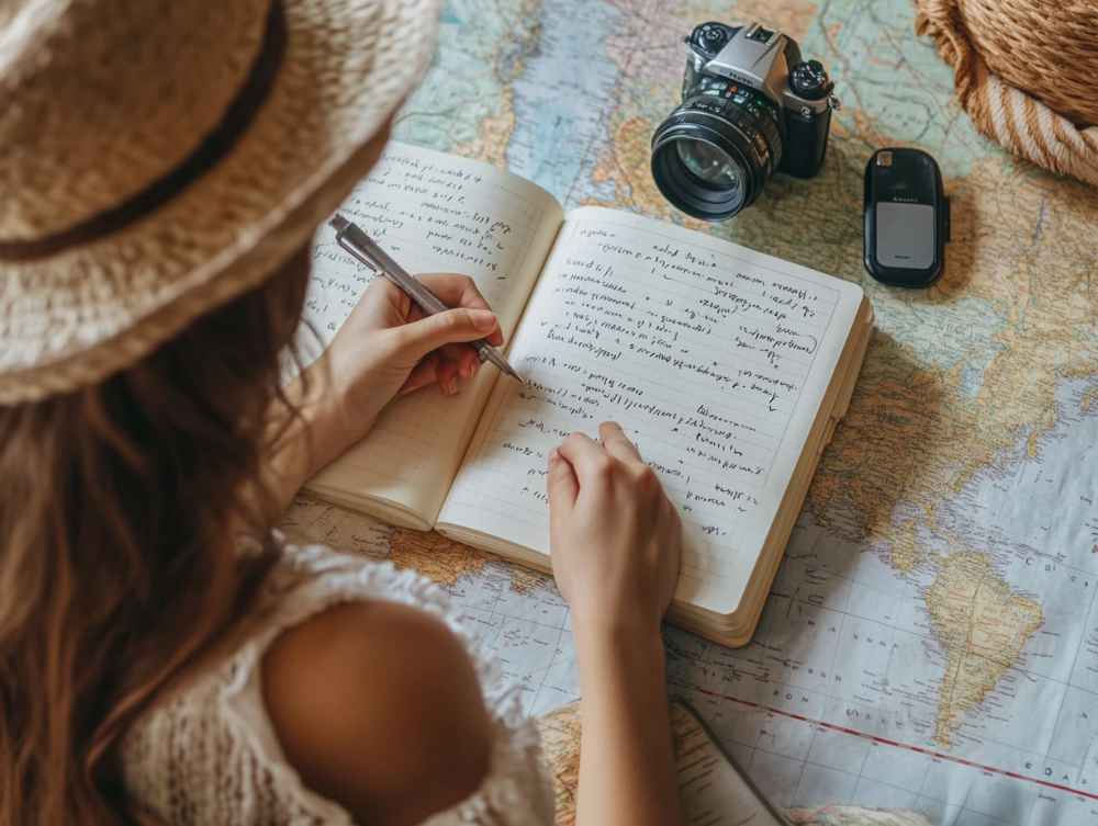 idee su cosa scrivere in un diario di viaggio